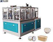 Paper Lid Forming Machine For Ice Cream Cup & Bowl