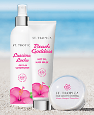 Long Lush Bundle Best Hair Growth Vitamins - ST. TROPICA