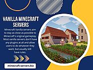 Vanilla Minecraft Servers