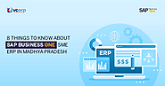 8 Things to Know about SAP Business One SME ERP in Madhya Pradesh