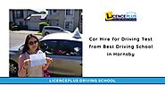 Car Hire for Driving Test from Best Driving School in Hornsby