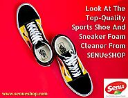 Look At The Top-Quality Sports Shoe And Sneaker Foam Cleaner From SENUeSHOP