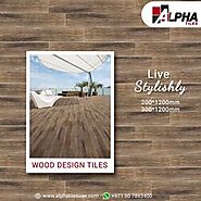 Best Wood Design Tiles for Living Room