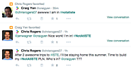 #NotatISTE hashtag on Twitter