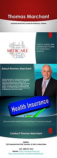 Contact Health Insurance Agent in Honolulu Hawaii - Thomas Marchant