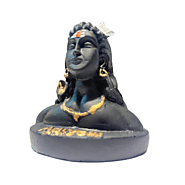 Buy Pavitrata Shivji Aadiyogi Idol/Murti for Car Dashboard Small Size Marble Adiyogi Ji ki Murti for Home Decor Small...