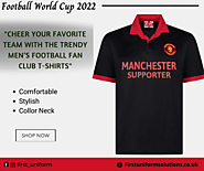 Cheer your Favorite Team with the Trendy Men’s Football Fan Club T-shirts