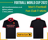 New and Stylish Men’s Football Fan Club T-shirts