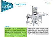 High-Speed Checkweigher machine manufacturers