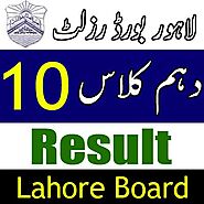Website at https://ilmkidunyaofficial.tumblr.com/post/686465016810160128/10th-class-result-in-lahore-board