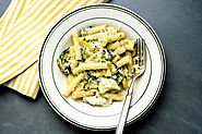 Summer Pasta with Zucchini, Ricotta and Basil Recipe