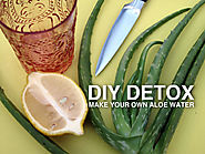 DIY Detox: Make Your Own Aloe Water