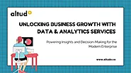 Business Growth with Data and Analytics Services PowerPoint Presentation