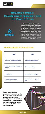 Headless Drupal Development Solution and Its Pros & Cons | Visual.ly