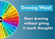 Drawing wheel: Start drawing without giving it much thoughts