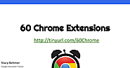 60 Chrome Extensions