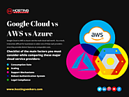 Google Cloud vs AWS vs Azure