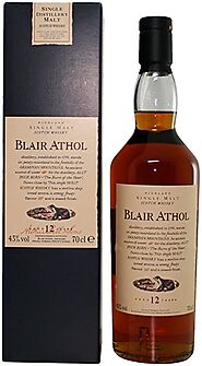 Blair Athol 12 Year Old Flora Whisky – The Fine Wine Company