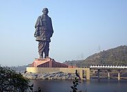 Different parts of statue of unity