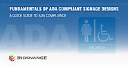Fundamentals of ADA Compliant Signage Designs – A Quick Guide to ADA Compliance - Indovance Blog