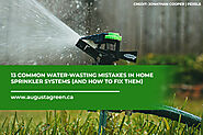 13 Common Water-Wasting Mistakes in Home Sprinkler Systems (and How to Fix Them) - Augusta Green Sprinklers Inc.