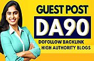 Guest Post On Da90 TF25+Dofollow Blog Site | Legiit