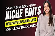 Niche Edits On RD 400+ Genuine Websites