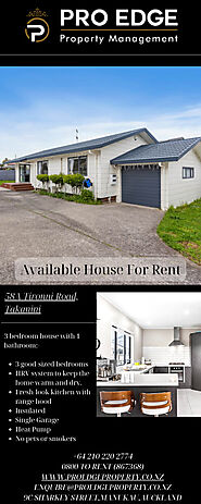 House For Rent In Auckland | Property For Rent | Proedge Property Management