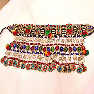 Ethnic Boho Choker Multicolor Necklace – Vintarust
