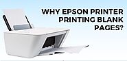 Why My Epson Printer Prints Blank Pages and How to solve it?