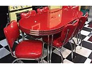 Choose your custom laminates, styles, and sizes from our retro kitchen tables suppliers 