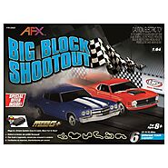 AFX Big Block Shootout 23ft Slot Car Track - Hobby-Sports.com