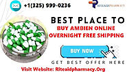 Buy Ambien 10mg tablets: Ambien pills online to get desired sleep overnight