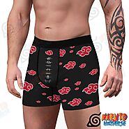 Akatsuki Men's Swim Trunks So Cool | Naruto Universe Official Merch