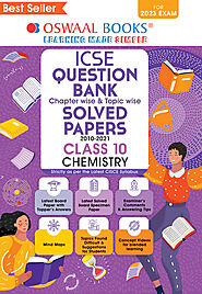 Oswaal ICSE Question Bank Class 10 | Previous Year Solved Paper | Chemistry | For Board Exams 2022-2023