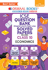 Oswaal ICSE Question Bank Class 10 | Previous Year Solved Paper | Economics | For Board Exams 2022-2023