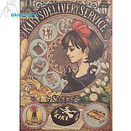 Kiki’s Delivery Service Kiki Poster Decor - Studio Ghibli Merch Store - Official Studio Ghibli Merchandise