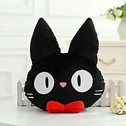 Kiki's Delivery Service Jiji Plush Pillow Stuffed Cute - Ghibli Jiji Plush Store