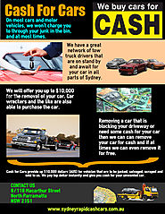 Cash For Unwanted Cars Sydney