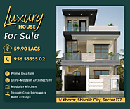Luxury House for sale in Kharar Shivalik City Sector 127