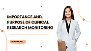 Importance of Clinical Research Monitoring