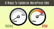 8 Ways To Optimize WordPress Site