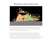 Why Charter a Boat, this New Year?