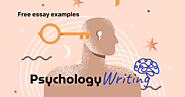 Psychology Essay Examples