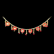 Buy online this beautiful pearl and handicraft Toran for your home decoration this Diwali in Canada and USA | Krishna...