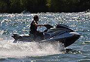 Jetskiing