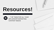 The 7 Best Influencer Marketing Resources - Traackr