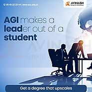 AGI Makes a Leader Out of a Student- Avinash College's