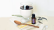 Lavender Blackberry Panna Cotta | dōTERRA Essential Oils