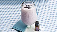 Lavender-Blueberry Milkshake | dōTERRA Essential Oils